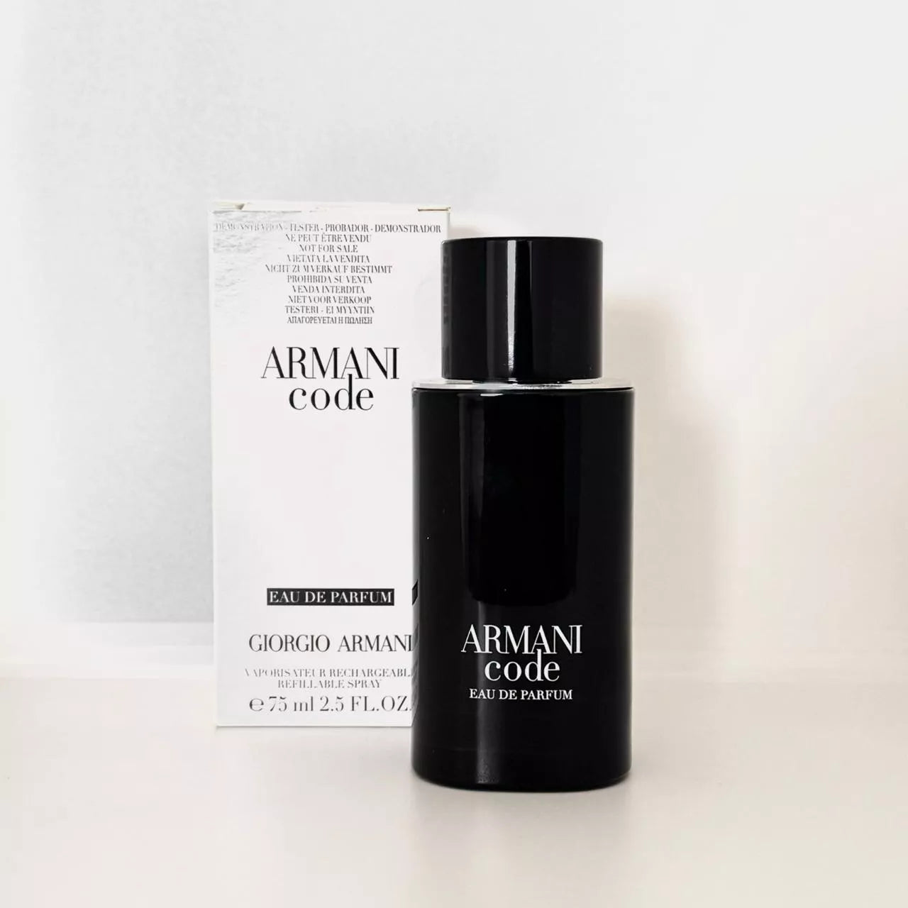 TESTER ARMANI CODE MASC EDP 75ML