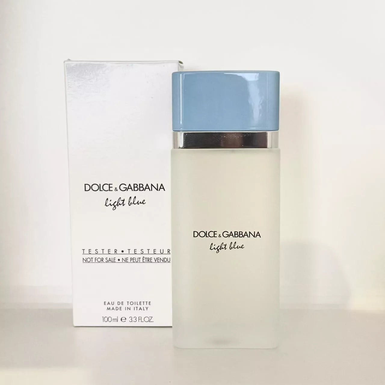 TESTER DOLCE GABBANA LIGHT BLUE FEM EDT 100ML NUEVA PRESENTACION