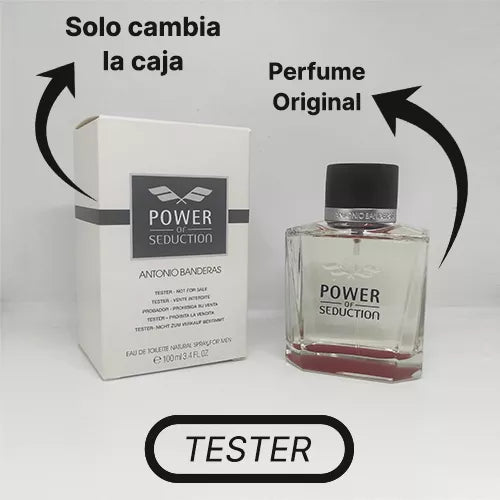 TESTER ANTONIO BANDERAS POWER OF SEDUCTION EDT 100ML