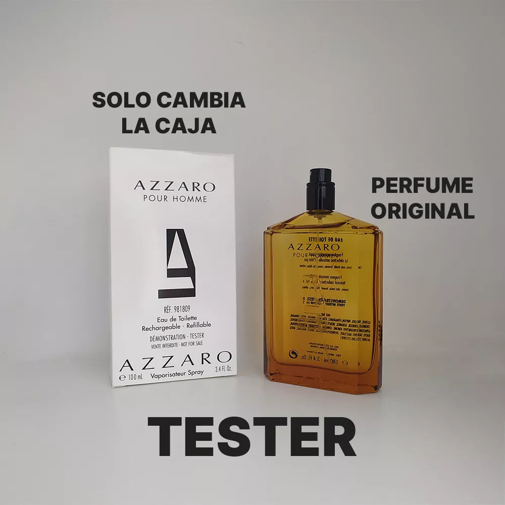 TESTER AZZARO MASC EDT 100ML