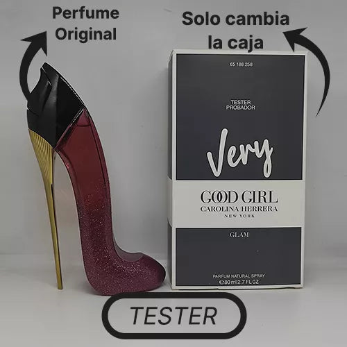 TESTER CAROLINA HERRERA  VERY GOOD GIRL GLAM PARFUM 80 ML