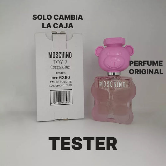 TESTER MOSCHINO TOY 2 BUBBLE GUM EDT 100 ML (SIN TAPA)