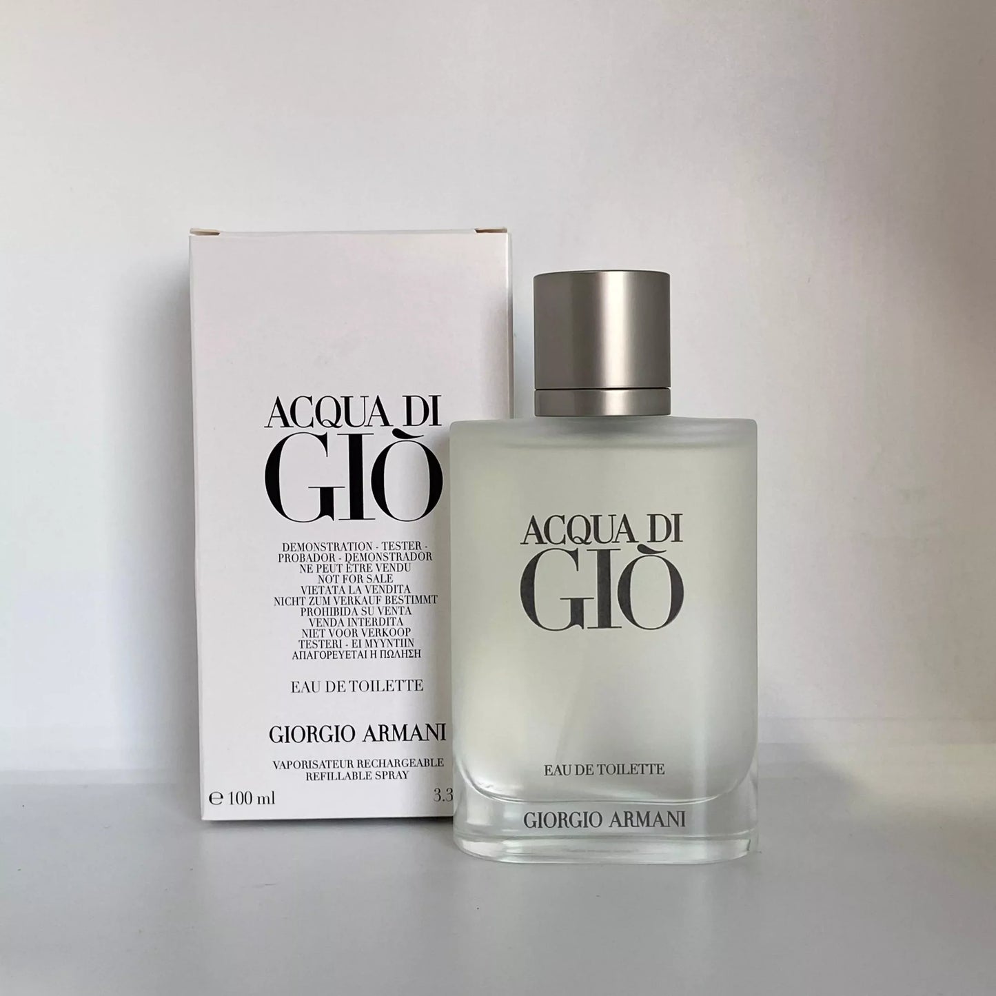 TESTER ARMANI ACQUA DI GIO MASC EDT 100ML  NUEVA PRESENTACION