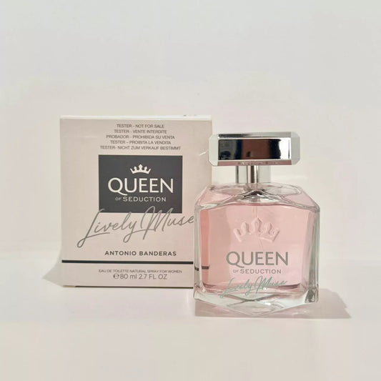 TESTER ANTONIO BANDERAS QUEEN LIVELY MUSE EDT 80ML