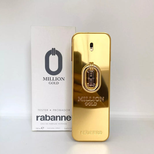 TESTER PACO RABANNE MILLION GOLD MASC EDP INTENSE 100ML