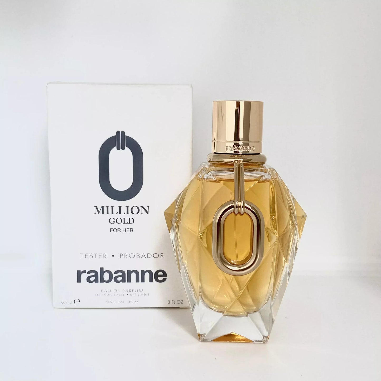 TESTER PACO RABANNE MILLION GOLD FEM EDP 90ML