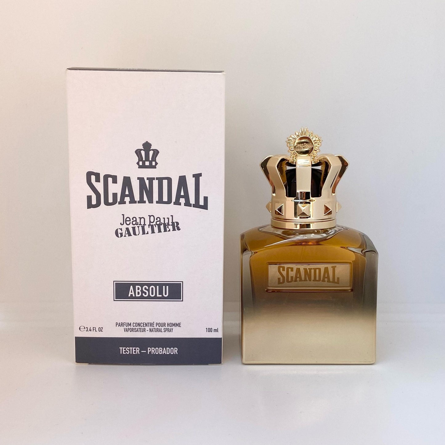 TESTER JEAN PAUL GAULTIER SCANDAL ABSOLU MASC EDP 100ML
