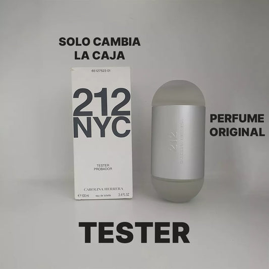 TESTER CAROLINA HERRERA 212 NYC FEM EDT 100ML